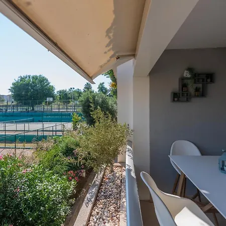 公寓 Classy W Terrace@teniscourt *